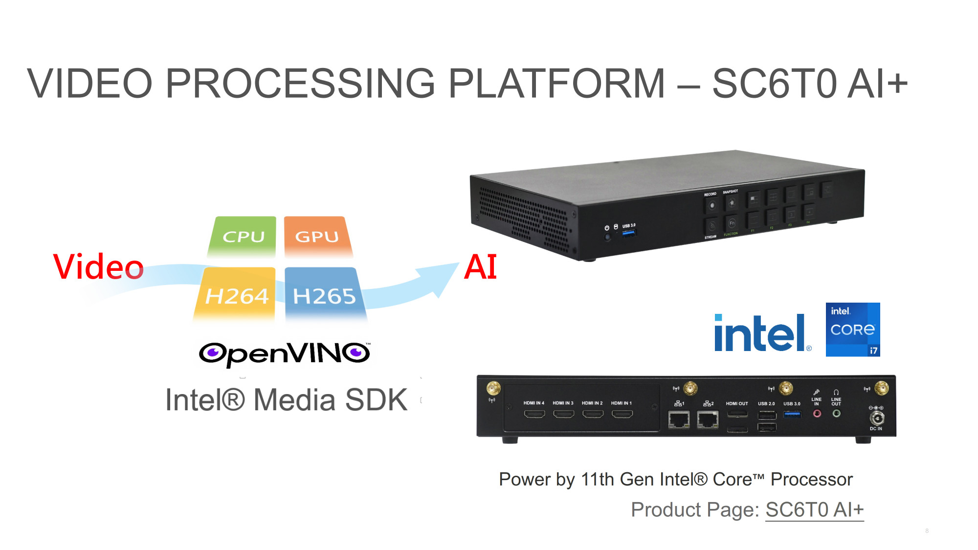 YUAN HIGH-TECH: YUAN Video Processing Platform